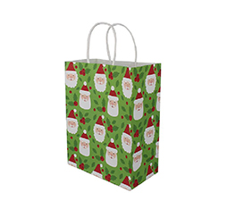 Christmas kraft paper bags